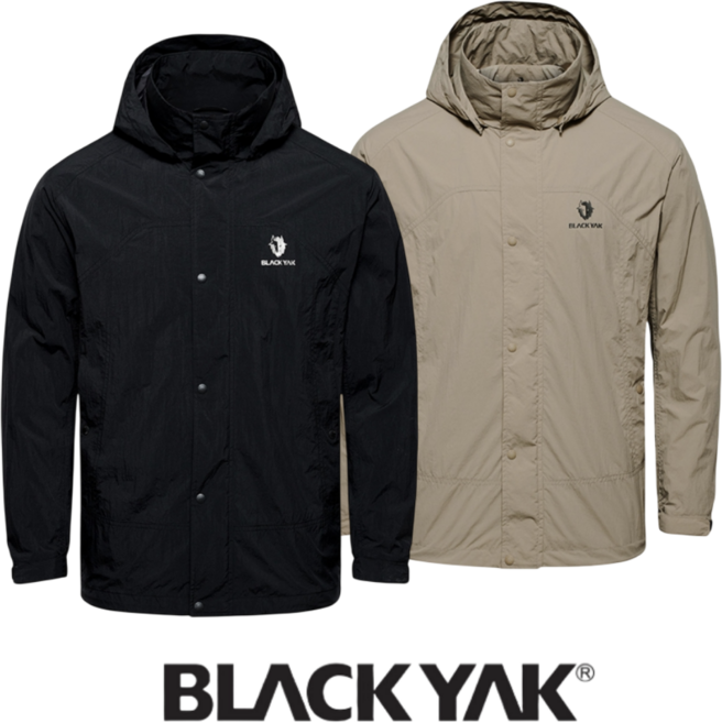 [정가 219 000원] 블랙야크 남성 바람막이 자켓 방수 방풍 후드 운동 등산 캠핑 낚시 러닝