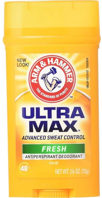 암 앤 해머 울트라 맥스 프레시 솔리드 데오드란트 73g 6개입 - 쿠팡