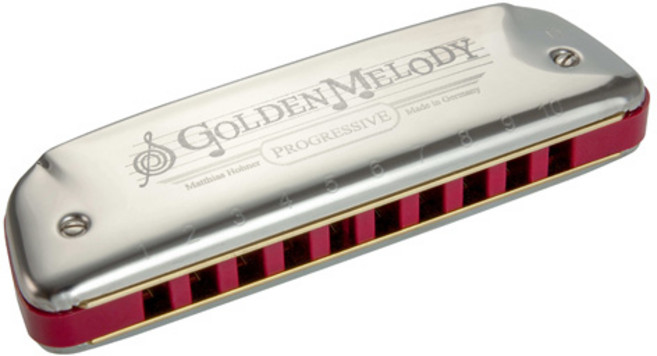Hohner 하모니카 골든멜로디 A키 M542106X, 1개
