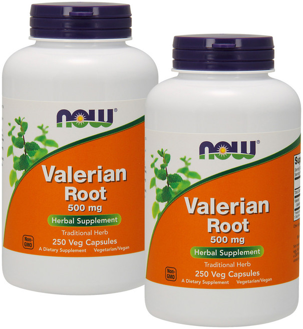 나우푸드 발레리안 루트 500mg 베지 캡슐, 250정, 2개