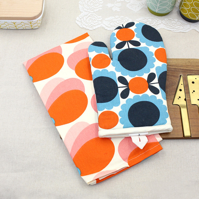 올라카일리 북유럽 주방 핸드타올 오븐장갑 세트, 색상, 1개