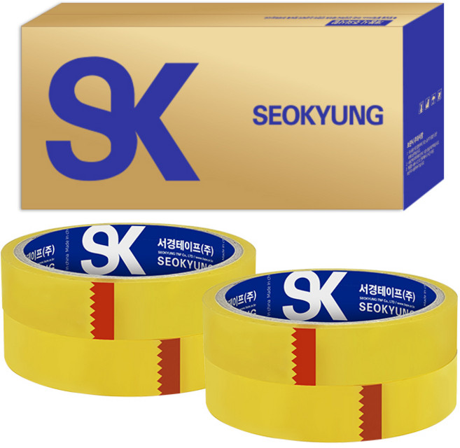 서경 아크릴 셀로판테이프 (20mm x 25m -120개입) 1box, 120개