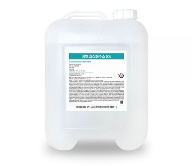 과산화수소 5% 대용량 표백제 얼룩제거 혈흔제거, 20kg, 1