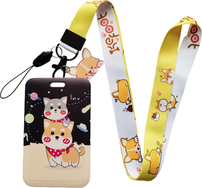 可愛造型滑蓋卡套 證件 識別證 悠遊卡 學生卡