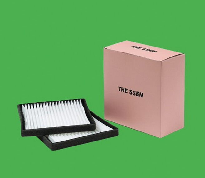 임페리얼 더쎈 네일흡진기 아코디언 헤파필터 5매, 1개, P31-5 / 임페리얼 아코디언 헤파필터 (5매입)