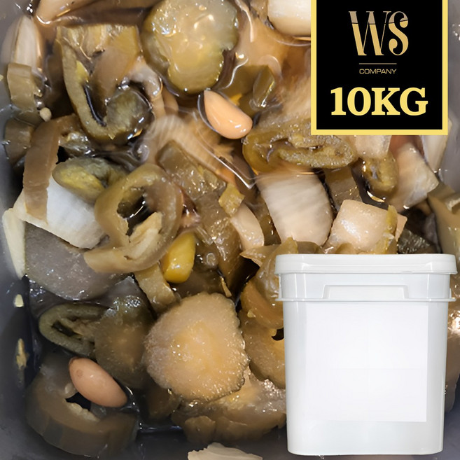 [옛한옥] 모듬야채 10kg 대용량 업소용 식당반찬, 1개