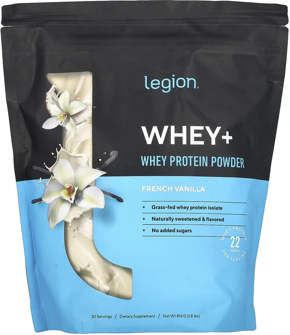 몸관리하세요 겨울입니다 Legion Athletics Whey+ 유청 단백질 파우더 프렌치 바닐라 816g(1.8lbs) 특별관리진행, LegionAthleticsWhey유청단백질파우더프렌치, 816g, 1 - 쿠팡