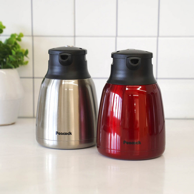 보온 보냉 주전자 테이블팟 핸드포트 1.5L, 스테인리스 XA