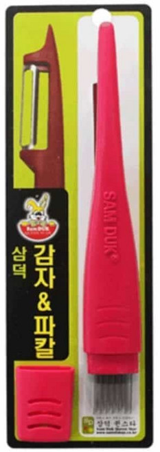 감자 파 칼 겸용 채써는칼 키위깎기 chl67586ls, 1개, 단일