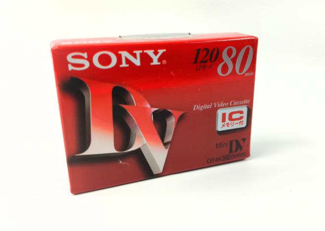 SONY MiniDV 6mm 캠코더테이프, 1개, 80분