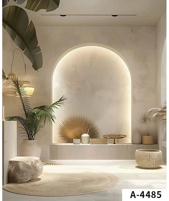 사진 배경천 생방송 뒷배경 라이브방송 구김없는천 스튜디오배경 촬영용, 2x2.5m, 1개, 벽화천 A-4485