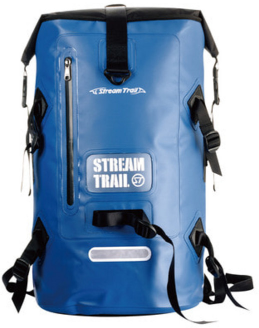 스트림트레일 드라이탱크 40L D2 방수가방 방수백 해외투어용, 블루