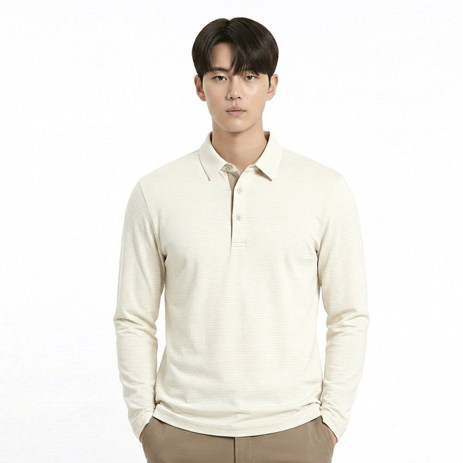 콜핑 하이쿨 통기성 흡습속건 남성 봄 등산 긴팔 카라티셔츠