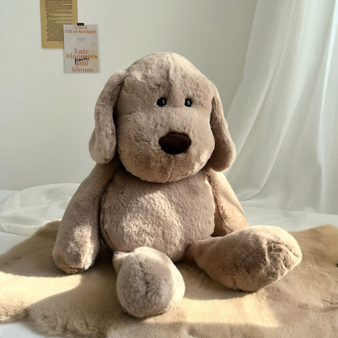 케이트가든 애착인형 강아지 봉제 인형 소프트퍼 코지 오감발달 조카선물, 1개, 55cm