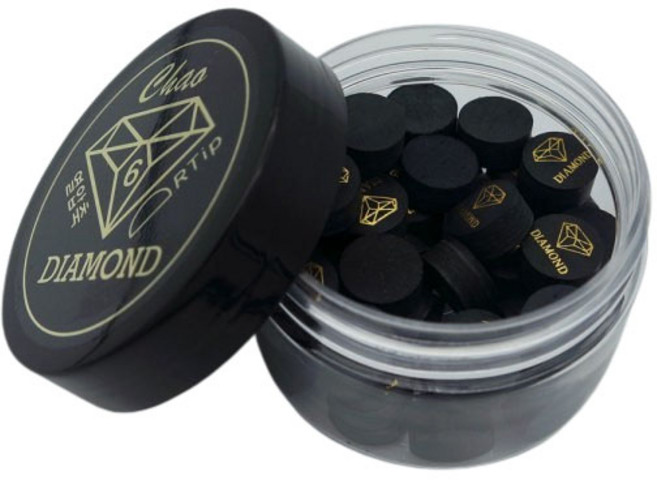 금남당구재료 다이아몬드블랙6겹 열압축팁 / 다이아몬드팁 당구큐대팁 당구장팁 답브 개인선수용팁 개인용팁 당구팁 당구큐팁 당구용품 당구재료 당구용품팁 당구큐팁 당구개인팁 하우스팁, 1개