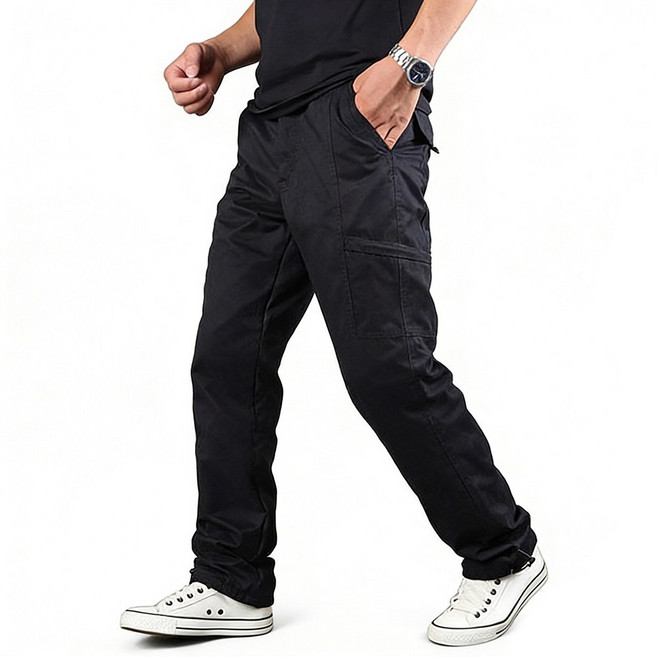 차쿠 남성 봄 가을 겨울 기모바지 작업복 방한바지 낚시 캠핑 등산 바지 스트랩 팬츠 빅사이즈