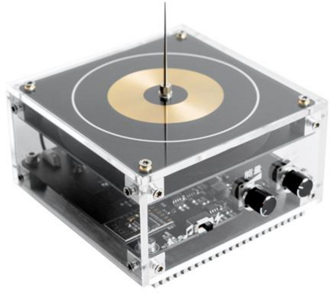 뮤지컬 테슬라 코일 블루투스 음악 호환 플라즈마 스피커 무선 전송 실험 데스크탑 장난감 모델 호환 SSTC SS02, Type1, 1개