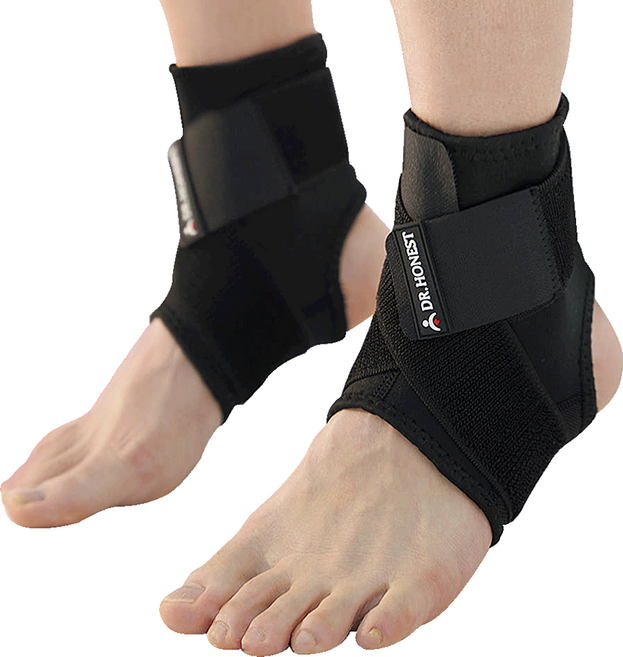 정직한닥터 약국입점 발목 보호대 아대 밴드 남녀공용, 1개