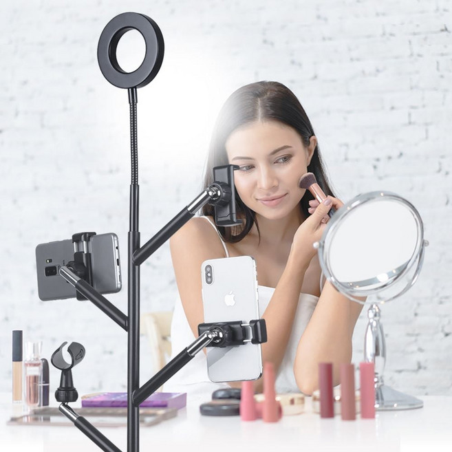 방송용 5in1 LED조명 촬영 스탠드 GLS-5100rn83+7gLG, 본상품, 상세페이지 참조, 1개