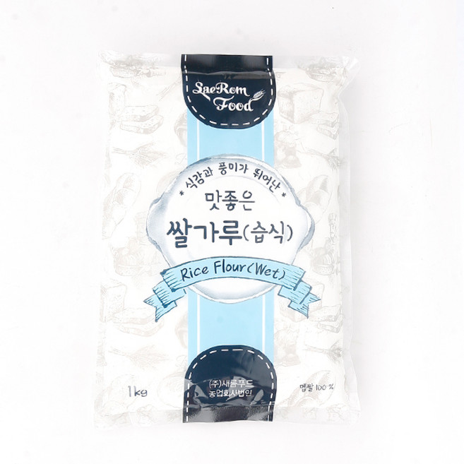새롬 습식쌀가루 1kg/가루멥쌀, 1kg, 1개