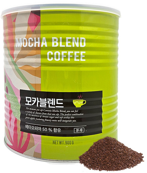 칸타타 모카블랜드 원두커피, 핸드드립(중간), 900g, 1개