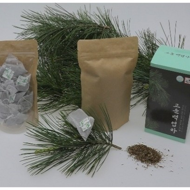 6시내고향고운김복자백엽차 1.5g 숙면에좋은차 유기농차 솔잎차향좋은차 무카페인차, 25개입, 2박스