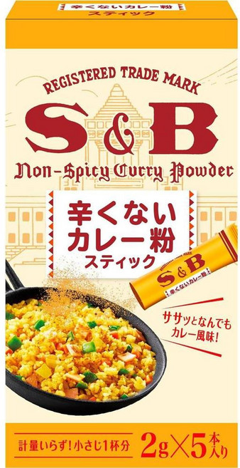 에스비 식품 매운 카레 가루 스틱 10g, 1개