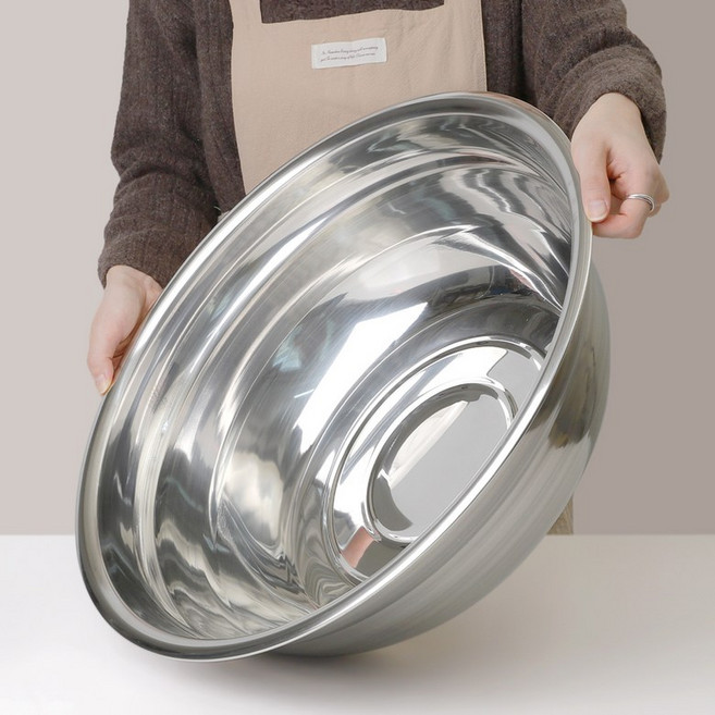 국산 스텐 대야 중형 양푼 믹싱볼 김장 다라이 과일세척 조리용 무침 스텐볼, 성진스텐304대야 6호