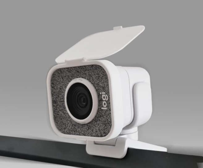 로지텍 스트림캠 스트리밍캠 렌즈 커버 가리개 logitech streamcam 캠커버, 화이트, 1. StreamCam