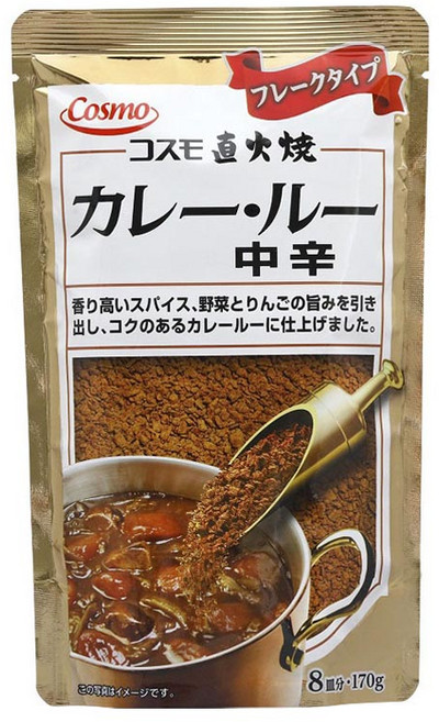코스모 식품 코스모 직화구이 카레루 중간매운맛 170g, 1개