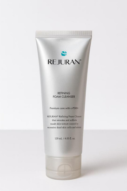 REJURAN REFINING FOAM CLEANSER 溫和清潔毛孔 改善粗糙膚質, 1個, 120ml