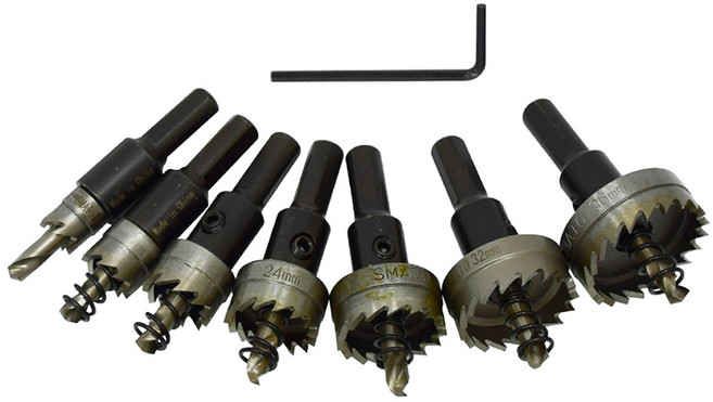 스마토 홀커터 12mm~19mm - 파우셋설치 드릴비트, 1개