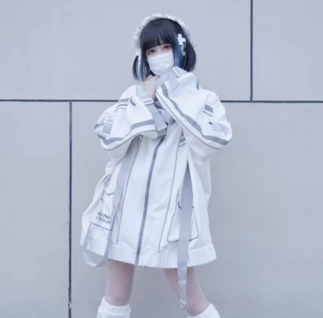 ZCBV코스튬 지뢰계 양산형 지뢰계옷 멘헤라 원피스 옷 일본 드레스 서브컬쳐 셔츠 고딕 무대의상