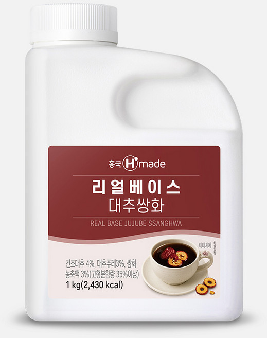 흥국F&B 리얼베이스 대추쌍화 1kg, 1개