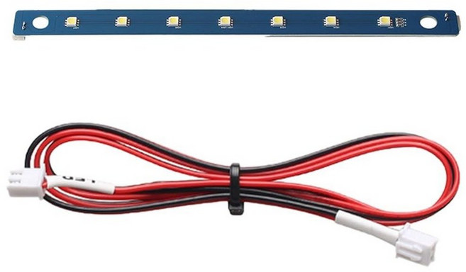 CNZTHDY Bambu Lab A1용 3D 프린터 LED 조명 스트립 키트 2개 780mm 길이 케이블 380mm 조명 설치가 쉬운 24V 램프 고휘도 FDM 액세서리 부, For AD5M