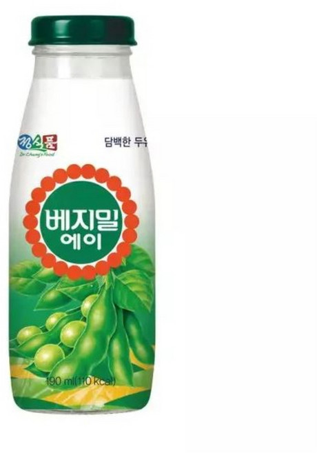 베지밀 에이 담백한 두유, 190ml, 20개