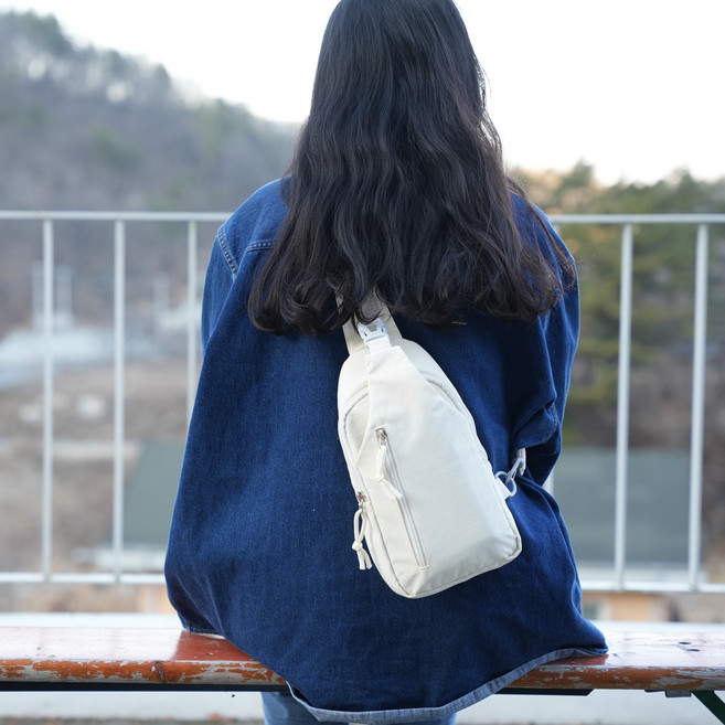 감성작가 여행가방 크로스백 유럽여행 도난방지 여행용 남녀공용 RFID 안티스키밍