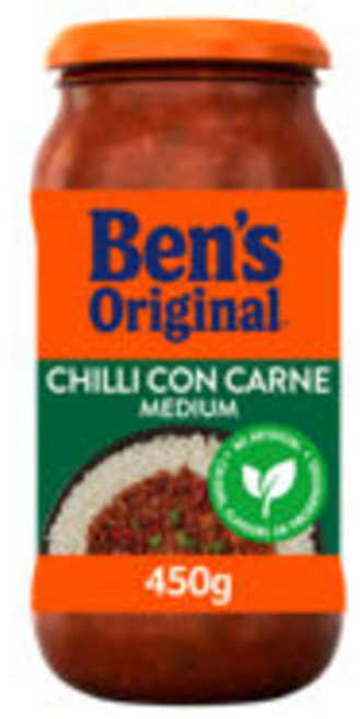 Bens 벤스 오리지널 미디엄 칠리 콘 카르네 소스 450g 2팩, 2개
