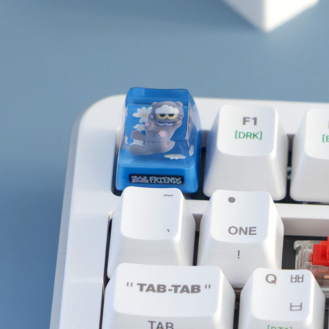 조앤프렌즈 GD 지드래곤 굿즈 포인트 커스텀 레진 키캡, ZOAF-RKC-A-ZOA, 혼합색상