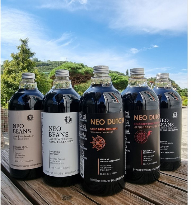 콜드브루 더치원액 1L+1L 대용량 케냐 에티오피아 오리지널 다크초컬릿 디카페인 헤이즐넛 고농축, 3.스윗프룻, 3.스윗프룻, 1L, 1개입