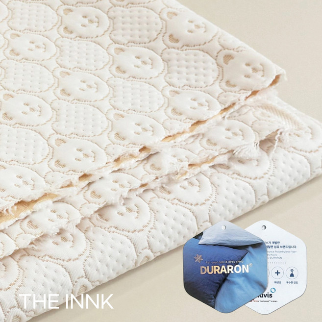 더잉크 듀라론 여름 냉감원단, 냉각 섬유, 3중직 마롱베어