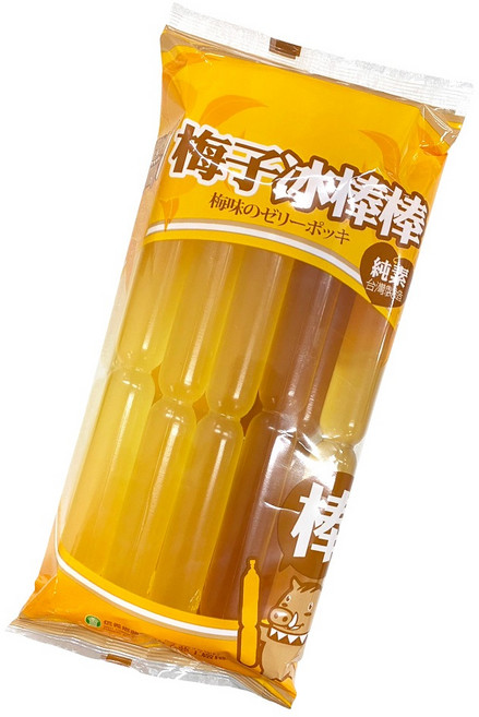 梅子夢工廠 梅子冰棒 850g (酸果梅/純果梅) 古早味 棒棒冰 冰品, 1個, 【一包】梅子冰棒棒850g