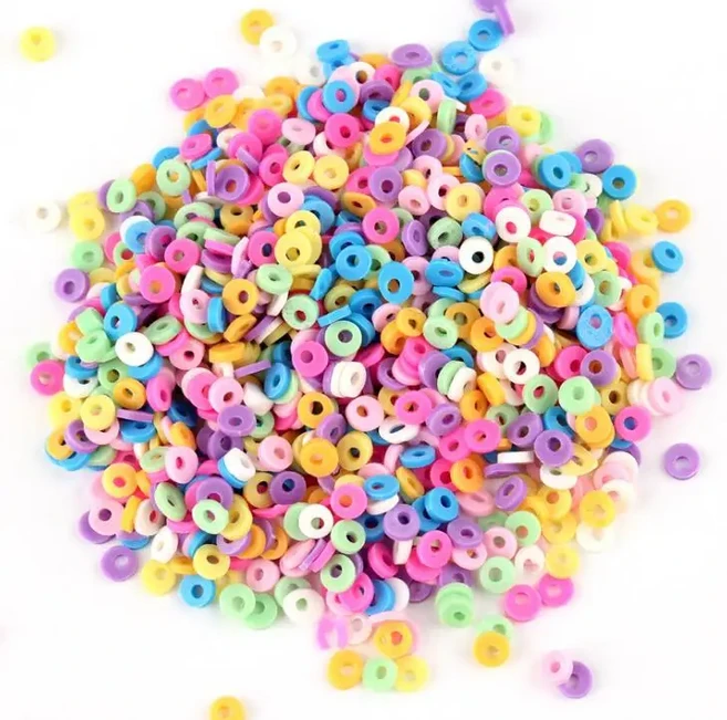 쿠쿠스토어 공예품 제작 귀여운 클레이 스프링클 다채로운 하트 5 성 활 캔디 DIY 50g, 01 50g, 01 31