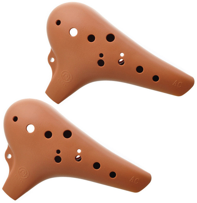 엔젤악기 알토 오카리나, 2개, 점토, AWO-12