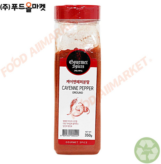 푸드올마켓_ 고메스파이스 케이앤페퍼분말 350g, 1개