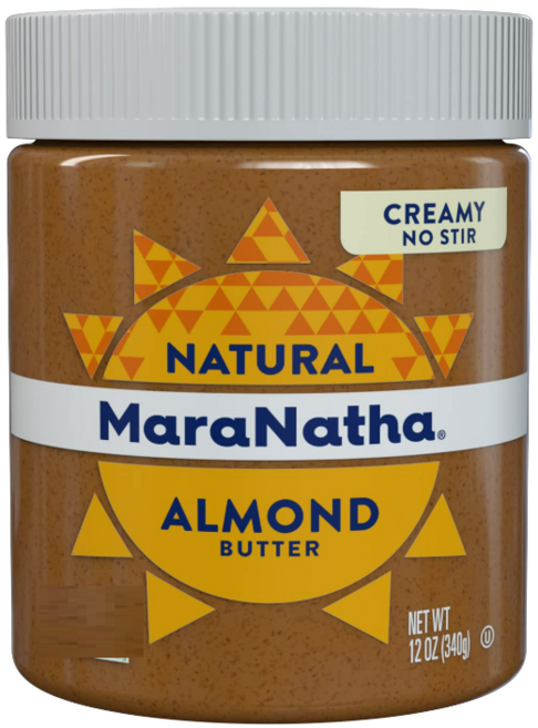 MaraNatha 크리미 아몬드 스프레드 잼 버터, 2개, 355g