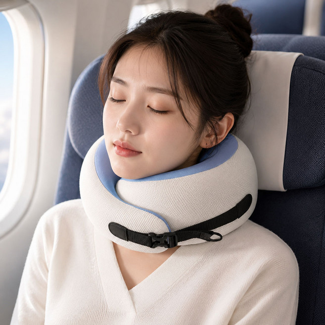 APOIO 기내용 메모리폼 여행 목베개 접이식 걍추 목쿠션