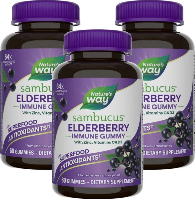 네이쳐스웨이 삼부커스 구미, 60정, 3개 - 쿠팡