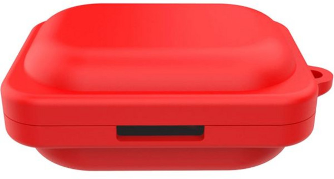 Nothing Ear a 케이스 커버 충격 방지 키체인 레드가 포함된 프리미엄 실리콘과 호환 가능, Red, 1개