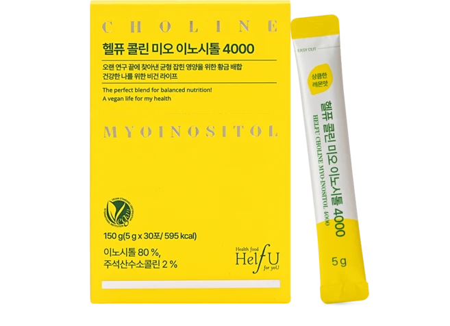 헬퓨 비건 콜린 미오 이노시톨 4000, 1박스, 30정 - 쿠팡